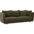 Bloomingville - Sofa Austin - Grøn - 3-pers. sofaer - - Homeroom