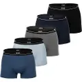 Hugo Boss BOSStil mænd. 50531660 Sæt med 5 flerfarvede boxershorts (XXL), Afslappet, Flerfarvet, Bomuld
