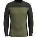 Smartwool Classic Thermal Merino Colorblock Crew Langærmet Baselayer