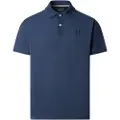 Hackett London Hackett Londontil mænd. HM5600027 Heritage Rally Polo blå (XXL), Casual, Bomuld, Korte ærmer