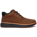 Timberland Timberlandtil mænd. TB0A6A8NW071 Chukka-støvler i læder med Gore-Tex-membran Hudson Road mørkebrun (49), Fast, Blonder, Casual