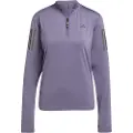 Adidas Own The Run Halv Lynlås Sweatshirt