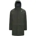 K-way K-waytil mænd. K8133FW Frakke Jarno Twill Marmotta grøn (XL), Casual, Polyuretan