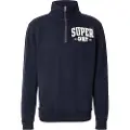 Superdry Superdrytil mænd. M2014088A Vintage Athletic marineblå trøje (L), Casual, Bomuld
