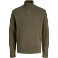 Jack & Jones Milano Stitch Halv Lynlås Sweater