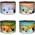 Lucky Lou Adult Tasting Mix 6 x 200 g - Vild blanding