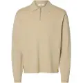 Selected Teller Relaxed Fit Halv Lynlås Sweater