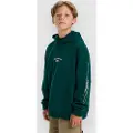 Quiksilver Stretch Tribal Kids Hættetrøje grøn
