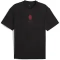 Puma AC Milan FtblStatement Cellerator Tee Unisex, Clothing, Black/Red, L