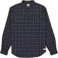 Element Button Down Flannel Regular Fit Skjorte Med Lange ærmer