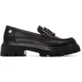 Xti Xtitil kvinder. 14442902-NEGRO Mokkasiner 144429 sort (39), 3-5 cm, Ingen, Casual, Klassisk
