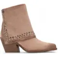 Xti Xtitil kvinder. 14446403-BEIGE Ankelstøvler 144464 beige (40), 5-8 cm, Lynlås, Casual