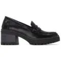Xti Xtitil kvinder. 14445701-NEGRO Mokkasiner 144457 sort (36), 5-8 cm, Ingen, Casual, Klassisk