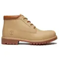 Timberland Timberlandtil mænd. TB0A6DVDEN21 Chukka Premium vandtætte ankelstøvler i læder, beige (45.5), Fast, Blonder, Casual