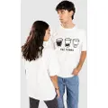 The Dudes Oh No More T-shirt hvid