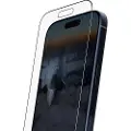 PanzerGlass Stealth Screen Protector w. Black Frame iPhone 17 Pro | Ultra-Wide Fit w. FASTFIT IN-A-BOX