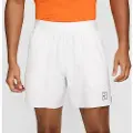 Nike NikeCourt Advantage Dri-FIT-tennisshorts (15 cm) til mænd - hvid