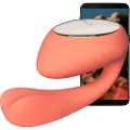LELO Ida Wave - smart, genopladelig roterende vibrator (korall)