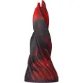 XR Brands Creature Cocks Hell Kiss - twisted silikonedildo - 19cm (rød)
