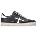 Premiata Premiatatil mænd. STEVEN Steven Læder Sneakers sort (46), Fast, Blonder, Casual