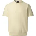 Hackett London Hackett Londontil mænd. HM7000094 Stop Start-trøje off-white (XXL), Hvid, Casual, Bomuld, Korte ærmer