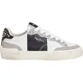 Pepe Jeans Pepe Jeanstil kvinder. PLS300006 Milan Court Læder Sneakers hvid (41), Fast, Blonder, Casual