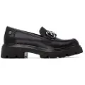 Xti Xtitil kvinder. 14441802-NEGRO Mokkasiner 144418 sort (38), 3-5 cm, Ingen, Casual, Klassisk