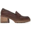 Xti Xtitil kvinder. 14445703-MARRON Mokkasiner 144457 brun (39), 5-8 cm, Ingen, Casual, Klassisk