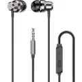 Dudao In-Ear Headset mikrofon og fjernbetjening 3,5 mm - Sølv