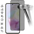 Mtp Products Samsung Galaxy A36/A56 Privacy Full Cover Skærmbeskyttelse Hærdet Glas - Sort Kant