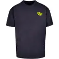 Mc Clothes Wording Lemon Heavy Oversized T-shirt Med Korte ærmer