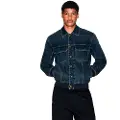 Armani Exchange AIX Armani Exchangetil mænd. XM001955AF15833MB001 Navy denimjakke (M), Blå, Casual, Bomuld