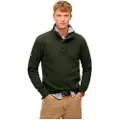 Superdry Cotton Classic Pique Henley Sweatshirt