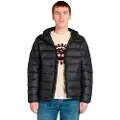 Timberland Timberlandtil mænd. TB0A44A10011 Garfield quiltet, vandtæt og slidstærk jakke, sort (L), Casual, Polyester