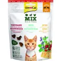 GimCat Crunchy Snacks - Økonomipakke: Mixpakke: Kalkun, And, Kylling (2 x 140 g)
