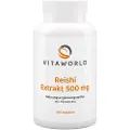 Vitaworld - Reishi Ekstrakt 500 mg (100 Kapsler)