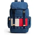 Tommy Hilfiger Tommy Jeanstil mænd. AM0AM13812 Arkiv rygsæk blå (OSFA), Casual, Bomuld