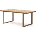Kave Home - Spisebord Canadell, 90 x 180 cm - Brun - Spiseborde - - Homeroom