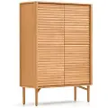 Kave Home - Skab Lenon - Brun - Skabe - - Homeroom