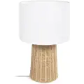 Kave Home - Bordlampe Kimjit - Hvid - Bordlamper - - Homeroom