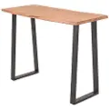 Kave Home - Sidebord Alaia, 60x140 cm - Gul - Aflastningsborde & sideborde - - Homeroom
