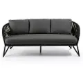 Kave Home - Sofa Branzie, 3-pers. - Grå - Loungesofaer - - Homeroom