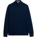 Superdry Superdrytil mænd. M6110688A Navy uldtrøje (XXL), Casual, Bomuld, Blå