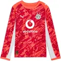 Puma Borussia Dortmund 25/26 Goalkeeper Long Sleeve Jersey Youth, Clothing, Glowing Red/Silver Mist, 15-16Y