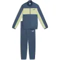 Puma Poly Colourblock Suit Youth, Clothing, Dark Indigo, 11-12Y