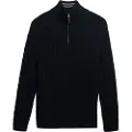 Superdry Cotton Classic Cable Halv Lynlås Sweater