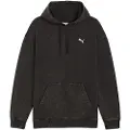 Puma Essentials Elevated Relaxed Wash Hoodie Men, Men, Black, XXL