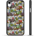 Mtp Products iPhone XR Beskyttende Cover - Graffiti