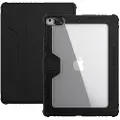 NILLKIN Bumper iPad 10.2 2019/2020/2021 Smart Folio Cover - Sort / Gennemsigtig