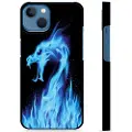 Mtp Products iPhone 13 Beskyttende Cover - Blå Ild Drage
